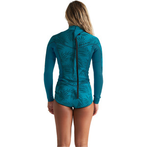 2020 Billabong Damen Synergy 2mm Back Zip Flatlock Shorty Neoprenanzug S42g92 - Meerjungfrau