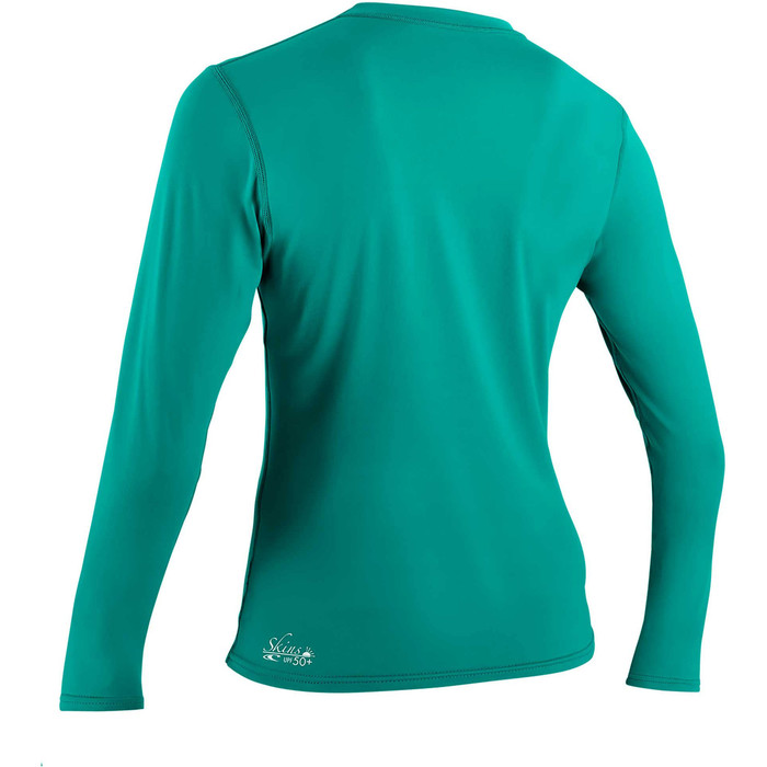 2024 O'Neill Womens Basic Skins Long Sleeve Rash Tee 4340 - Light Aqua