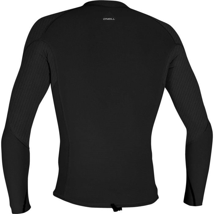 2024 O'Neill Mens Hyperfreak 1.5mm Long Sleeve Neoprene Top 5288 - Black