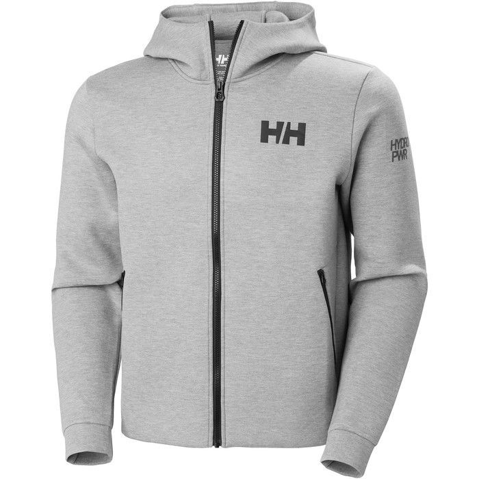 2024 Helly Hansen Mens HP Ocean Sailing Full Zip Jacket 34264 - Grey Melange