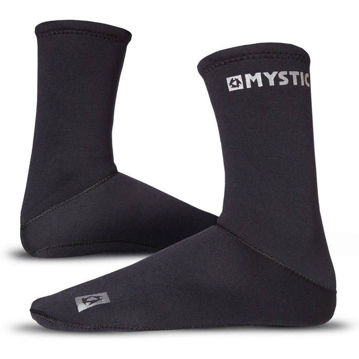 2023 Mystic Semi- Dry Neoprenanzug Socken 21081 - Black