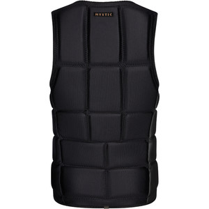 2022 Mystic Mens Voltt Front Zip Impact Vest 210155 - Schwarz