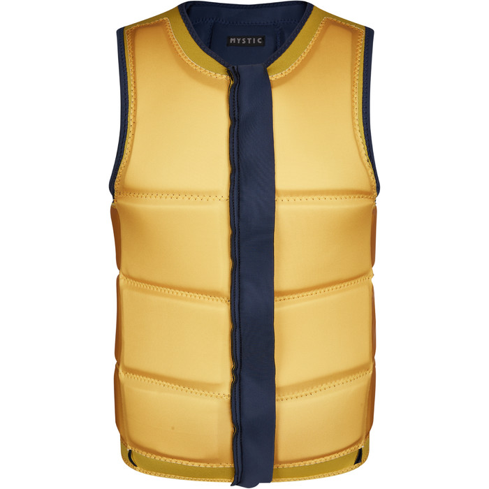 2021 Mystic Mens Stone CE Timo Kapl Front Zip Impact Vest 210157 - Night Blue