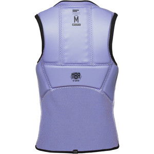 2023 Mystic Womens Ruby Front Zip Impact Vest 35005220143 - Black / Purple