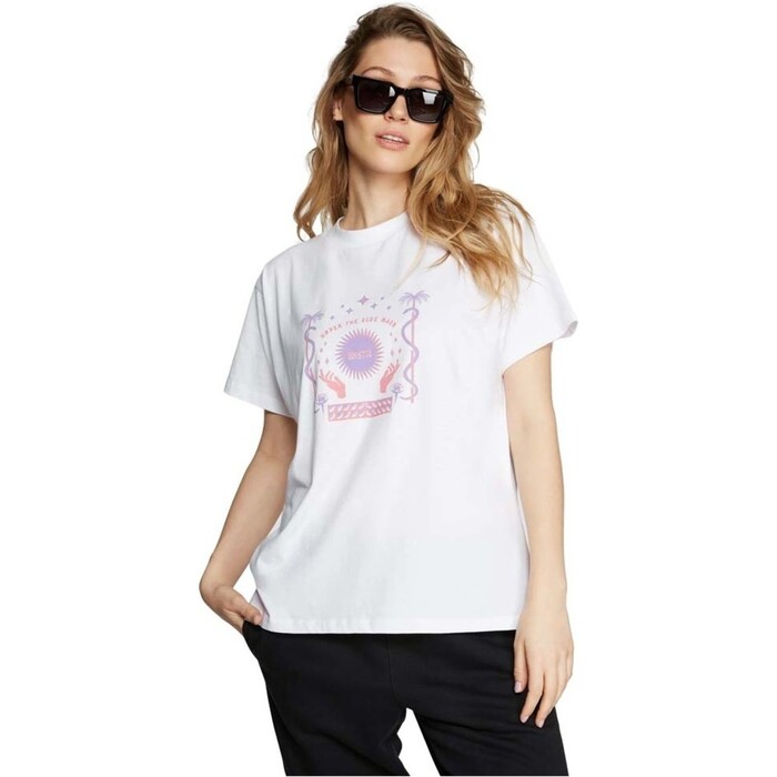 2022 Mystic Womens Paradise Tee 35105220349 - White