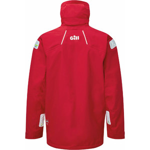 2023 Gill Mens OS2 Offshore Sailing Jacket & Trouser Combi Set - Red