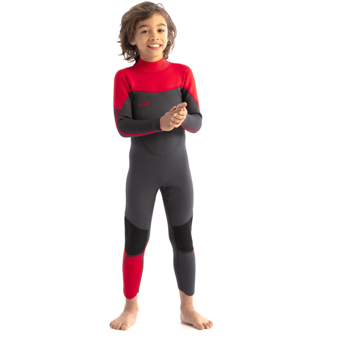 2024 Jobe Junior Boston 3/2mm Back Zip Wetsuit 3035210 - Red