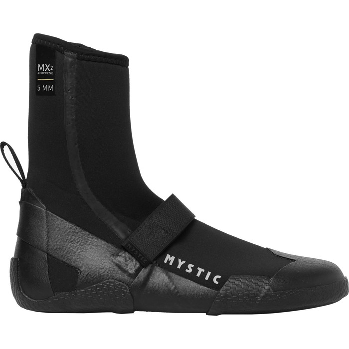 2024 Mystic Roam 5mm Round Toe Wetsuit Boot 35015.230035 - Black