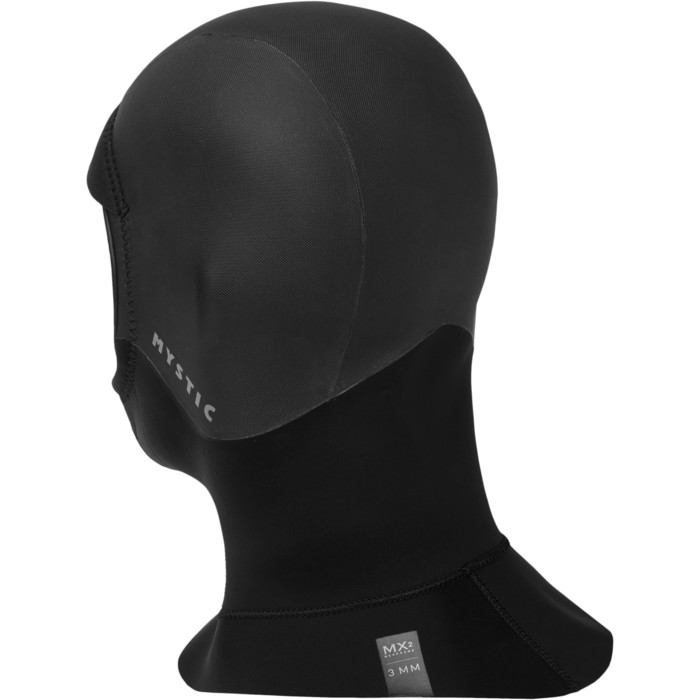 2024 Mystic Roam 3mm Long Wetsuit Hood 35016.230018 - Black