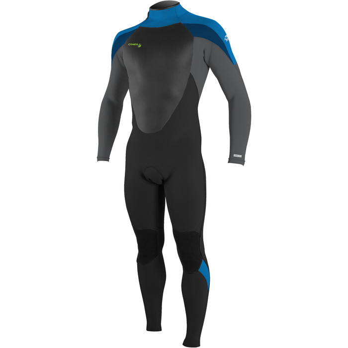 2024 O'Neill Youth Epic 3/2mm Back Zip GBS Wetsuit 4215B - Black / Baliblu