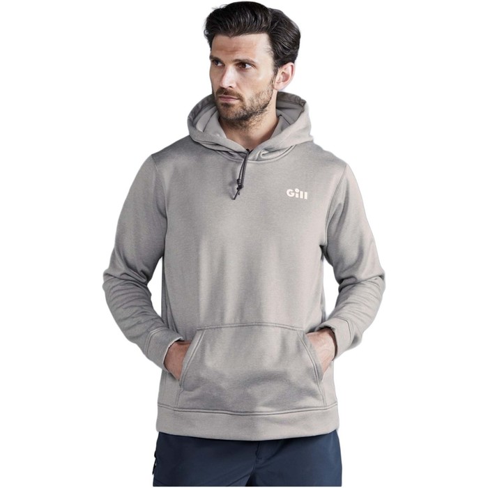 2024 Gill Mens Langland Hoodie 1112 - Grey Marl