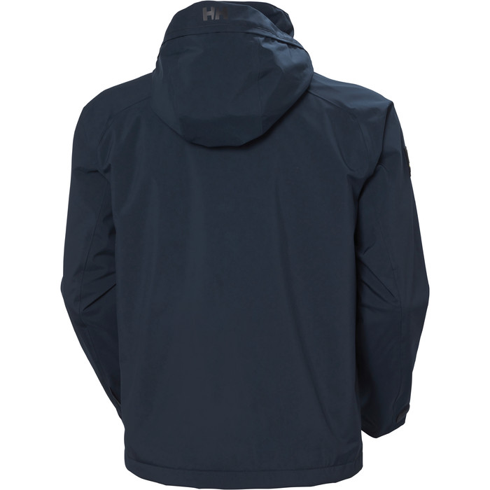 2023 Helly Hansen Mens HP Racing Lifaloft Hooded Sailing Jacket 30366 - Navy