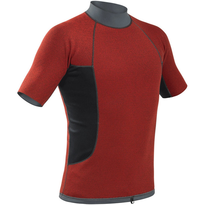 2024 Palm Mens Neoflex 0.5mm Neoprene Short Sleeve Top 12797 - Jet Grey