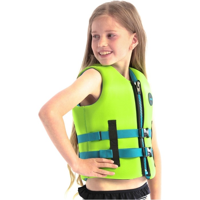 2024 Jobe Junior Neoprene Life Vest 244921012 - Lime Green