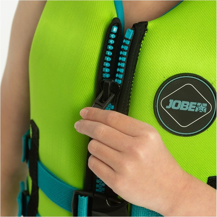 2024 Jobe Junior Neoprene Life Vest 244921012 - Lime Green