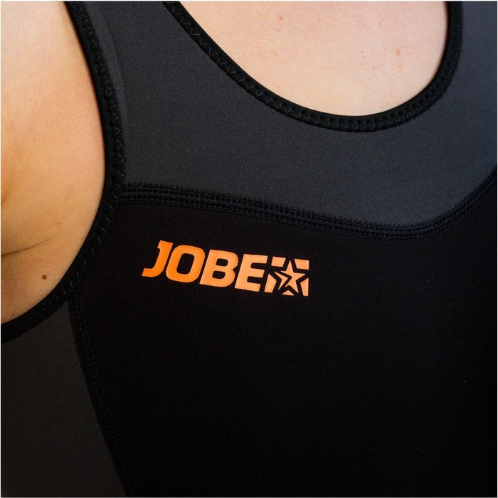 2024 Jobe Frauen Porto 2mm Long John Neoprenanzug 303823004 - Black