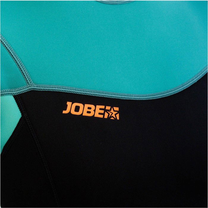 2024 Jobe Womens Sofia 3/2mm Back Zip Shorty Wetsuit 3036230 - Vintage Teal