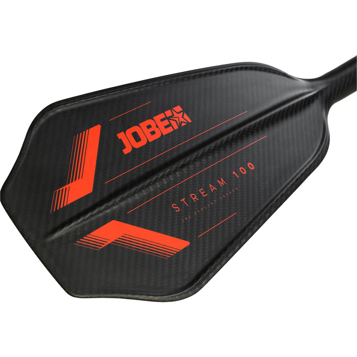 2024 Jobe Stream Carbon 100 SUP 3-piece Paddle 486723007 - Orange