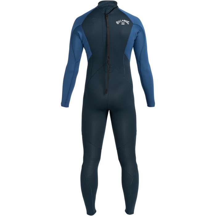 2023 Billabong Mens Intruder 3/2mm Back Zip GBS Wetsuit ABYW100202 - Navy