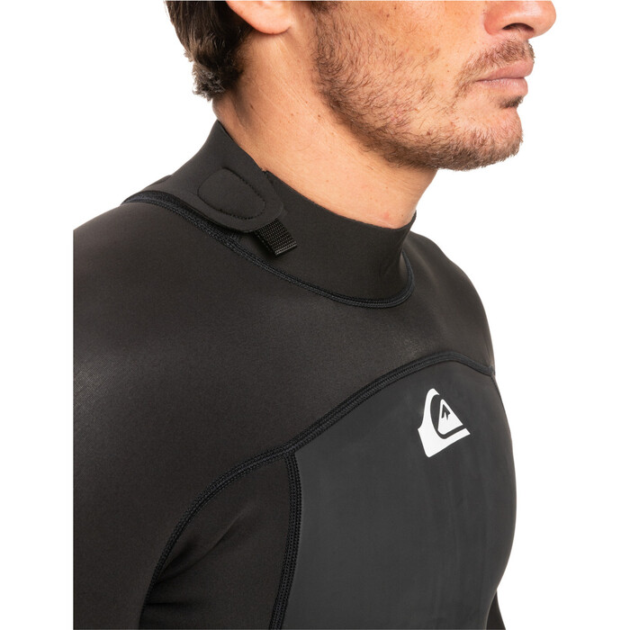 2024 Quiksilver Mens Prologue 2mm Long Sleeve Back Zip Shorty Wetsuit EQYW403020 - Black