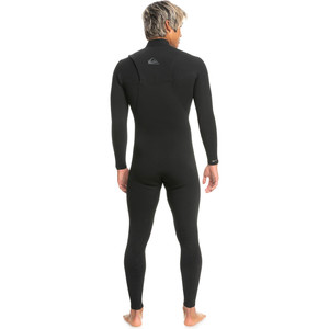 2024 Quiksilver Mens Highline 4/3mm Chest Zip Wetsuit EQYW103158 - Black