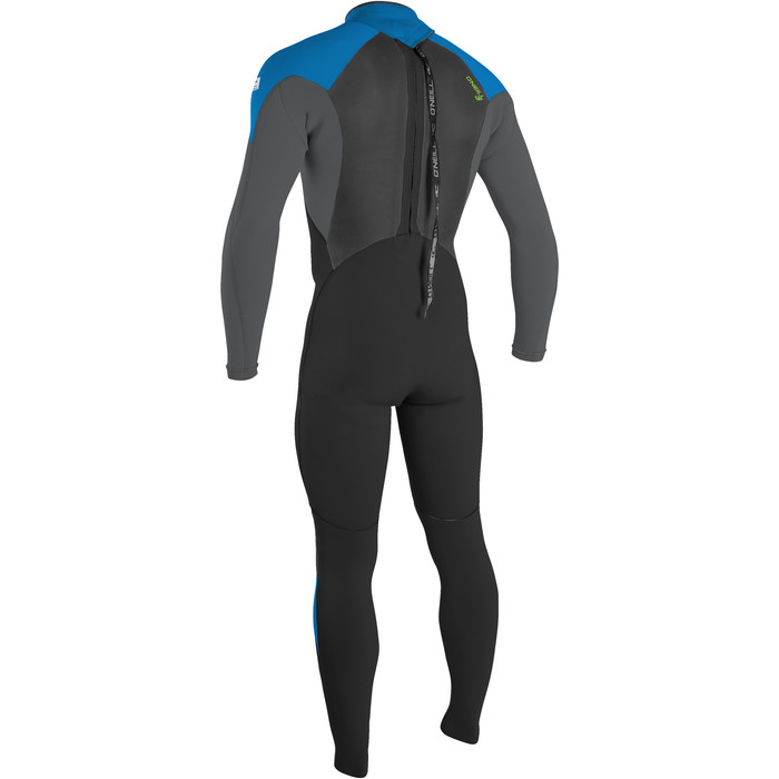 2024 O'Neill Youth Epic 3/2mm Back Zip GBS Wetsuit 4215B - Black / Baliblu