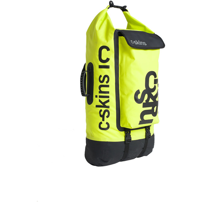 2024 C-skins Storm Chaser 80l Drybag C-dbp80 - Gelb Fluoreszierend