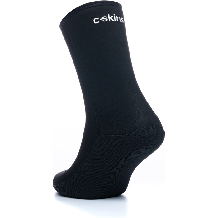 2024 C-Skins Legend 4mm Thermal Neoprene Socks C-SOXLE - Black