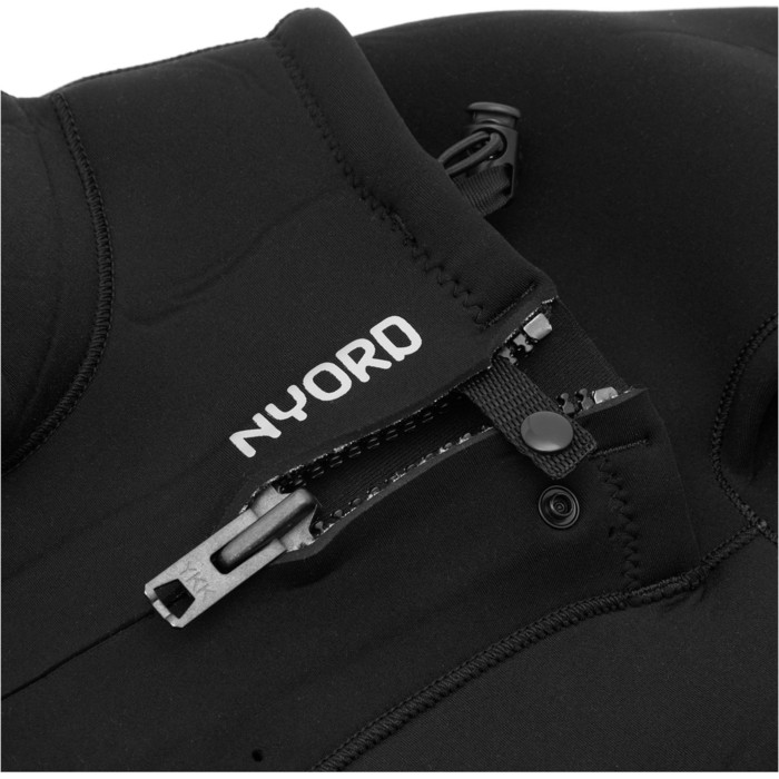 2024 Nyord Womens Furno Ultra Plus 5/4mm Chest Zip Wetsuit FUPW54001 - Black