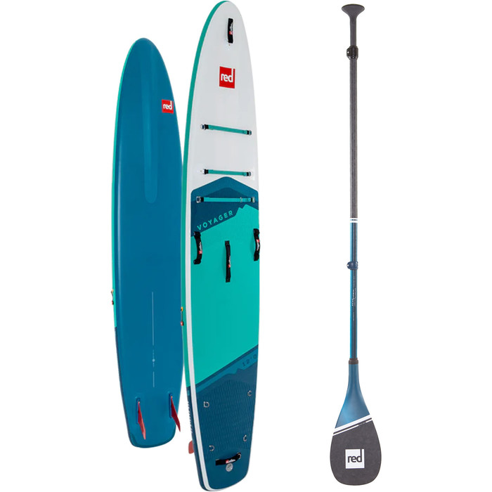 2024 Red Paddle Co 12'0'' Voyager MSL Stand Up Paddle Board & Prime Lightweight Paddle 001-001-002-0063  Blue