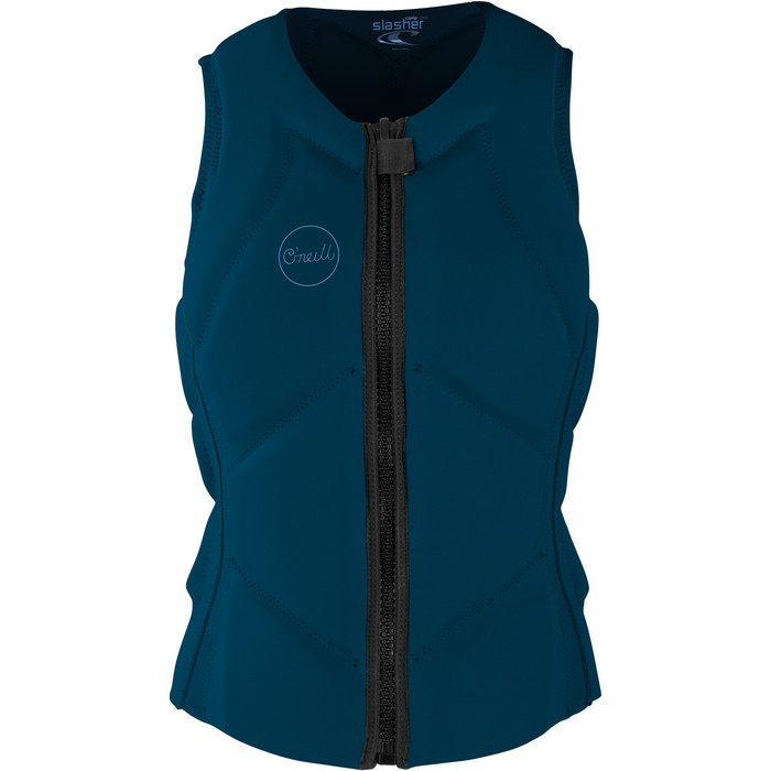 2024 O'Neill Womens Slasher B Comp Impact Vest 5331EU - French Navy / Abyss