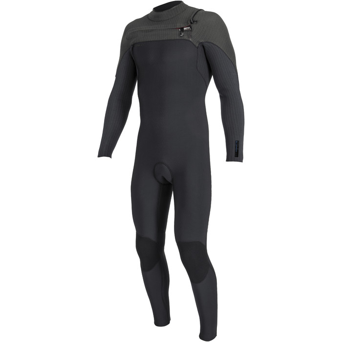 2024 O'Neill Mens Blueprint 4/3+mm Chest Zip Wetsuit 5499 - Black / Raven