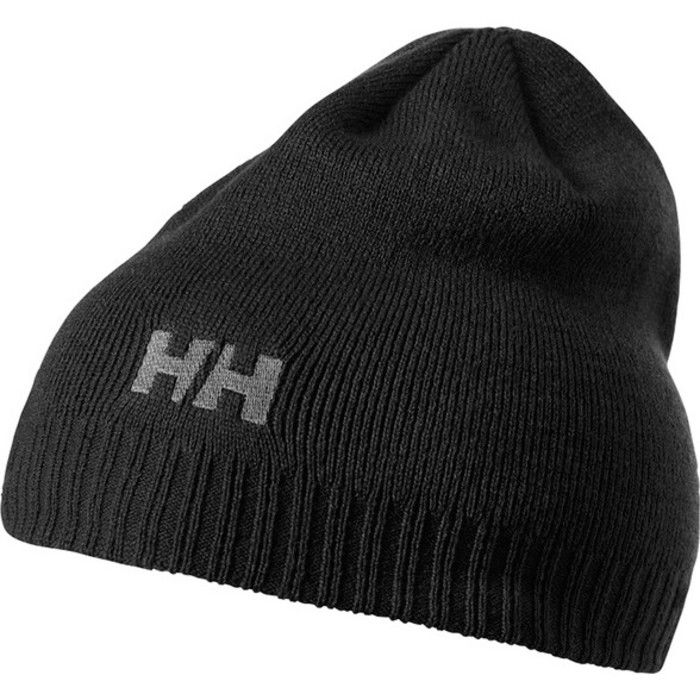 2024 Helly Hansen Brand Beanie Black 57502