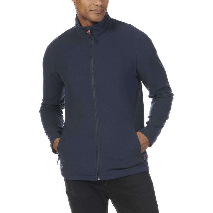 2024 Musto Herren Korsika Polartec 2.0 100gm Full Zip Fleece 82349 - Navy