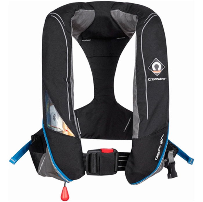 2019 Crewsaver Crewfit 180N Pro Automatic Black Lifejacket 9020BKA