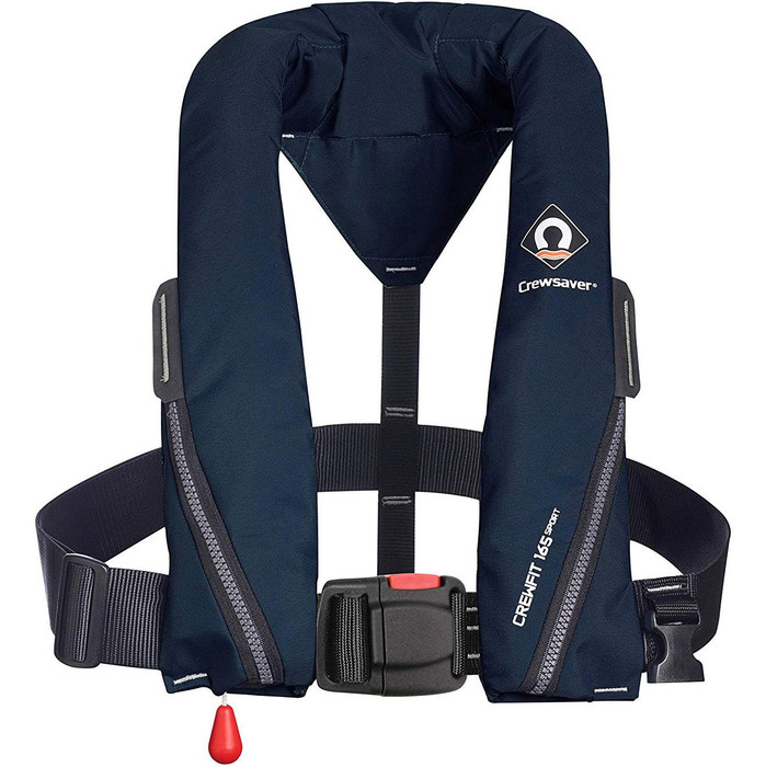 2024 Crewsaver Crewfit 165n Sport Manuelle Schwimmweste 9710nbm - Navy