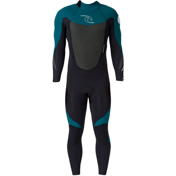 2015 Rip Curl Dawn Patrol 5/3mm GBS Back Zip Wetsuit Teal WSM4FM