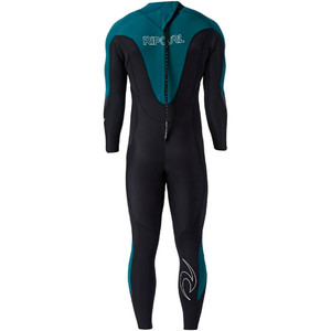 2015 Rip Curl Dawn Patrol 5/3mm GBS Back Zip Wetsuit Teal WSM4FM