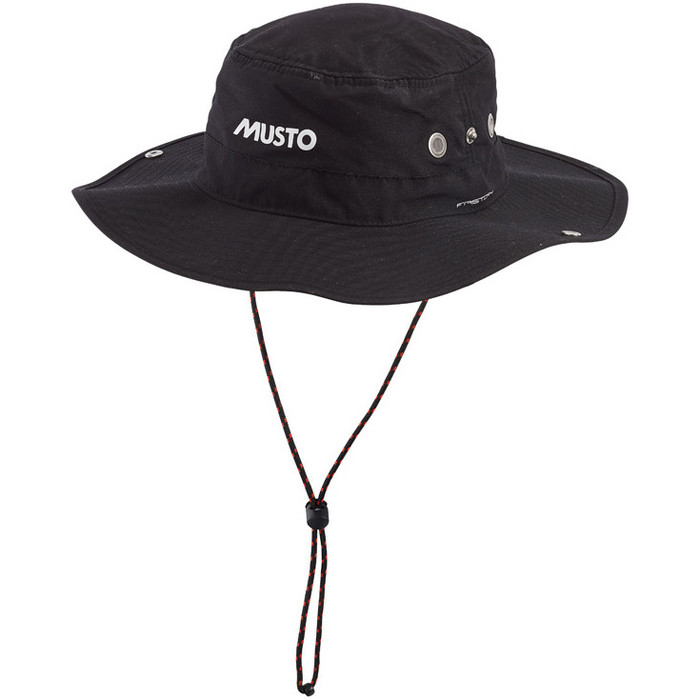 Musto Fast Dry Hut Mit Krempe AL1410 - Black