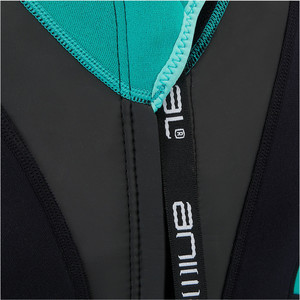 2019 Animal Junior Girls Nova 3/2mm Flatlock Shorty Wetsuit Black AW9SQ803