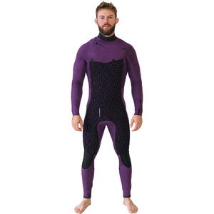 2020 Billabong Mens Furnace Absolute 5/4mm Chest Zip Wetsuit Schwarzen Sand Q45m09