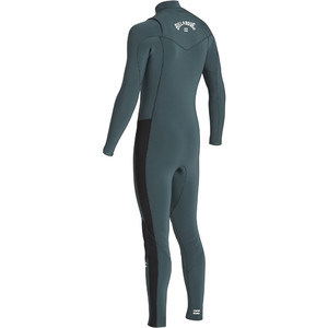 2020 Billabong Mens Furnace Revolution 3/2mm Chest Zip Wetsuit Military Q43M81