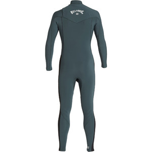 2020 Billabong Mens Furnace Revolution 3/2mm Chest Zip Wetsuit Military Q43M81