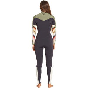 2019 Billabong Womens Salty Dayz 5/4mm Chest Zip Wetsuit Serape Q45G75