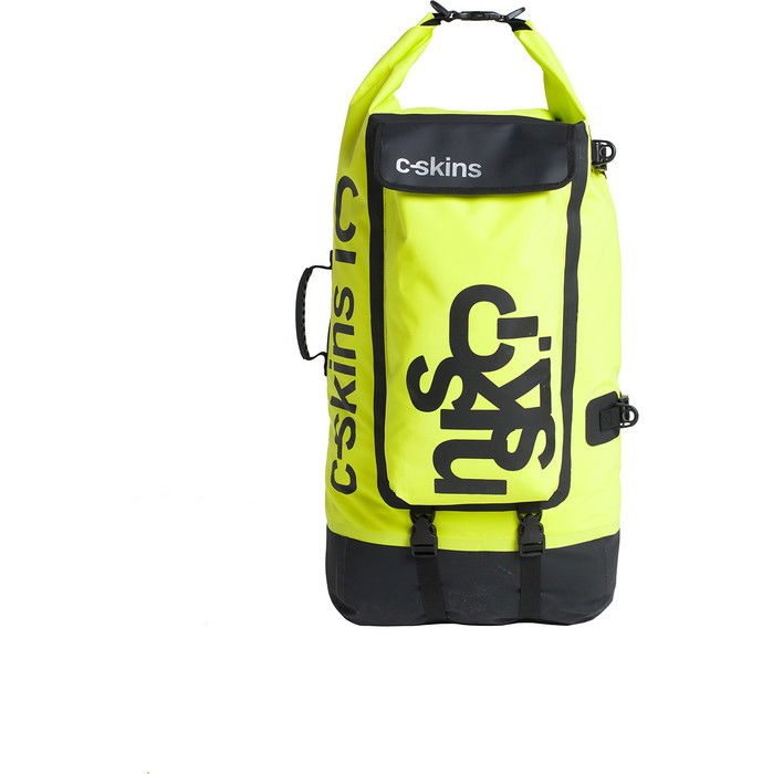 2024 C-skins Storm Chaser 80l Drybag C-dbp80 - Gelb Fluoreszierend