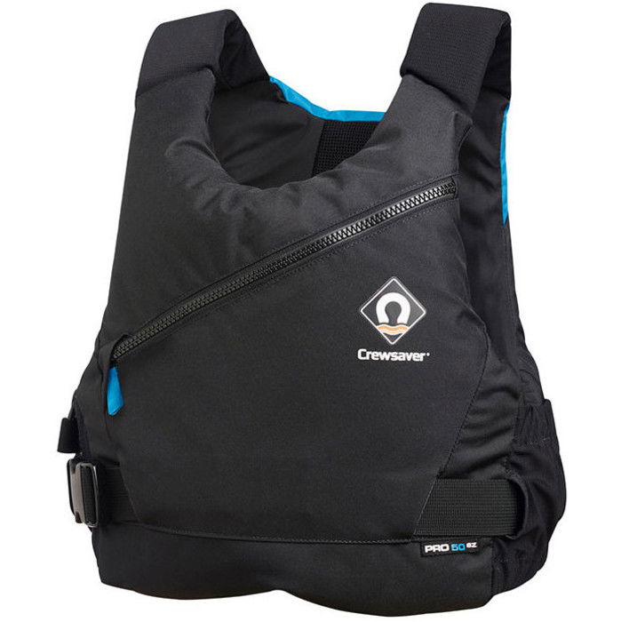 2024 Crewsaver Pro 50N Side Zip Buoyancy Aid Black / Blue 2620