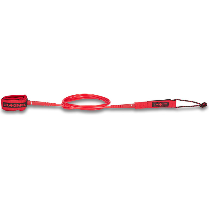 2019 Dakine John Florence Kainui 7' Surf Leash Black / Red 10001794