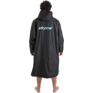 2023 Dryrobe Advance Langarmshirt Wechsel Robe DR100L - Black / Blau