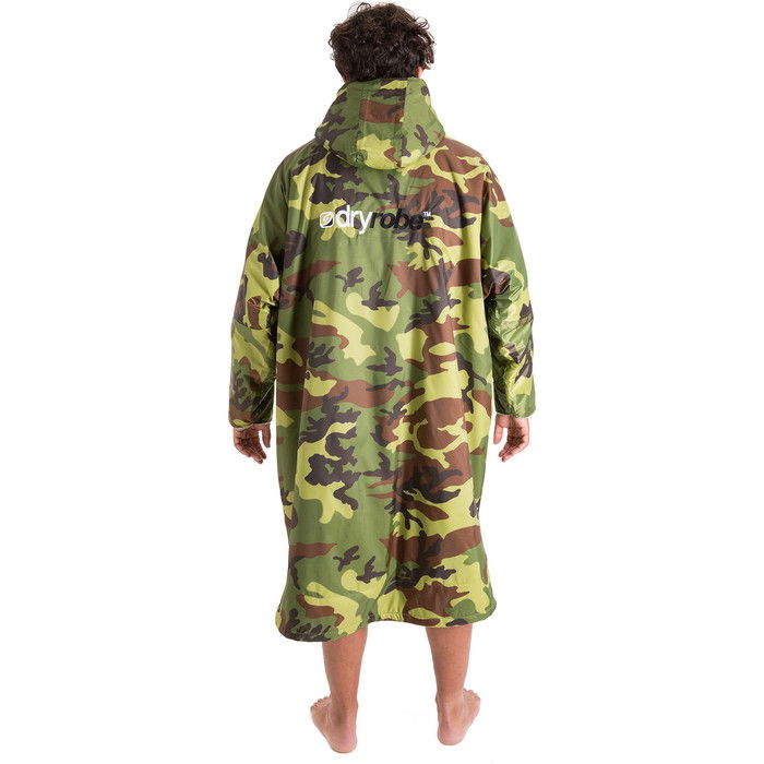 2023 Dryrobe Advance Long Sleeve Change Robe DR100L - Camo / Grey