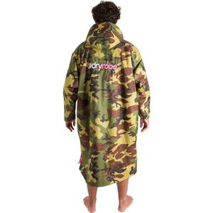 2023 Dryrobe Advance Long Sleeve Change Robe DR100L - Camo / Pink